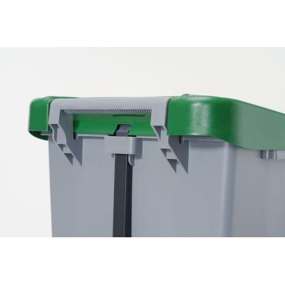 Nádoba na odpadky, HENDI, 120L, Světle šedá, 510x425x(H)875mm | 873458